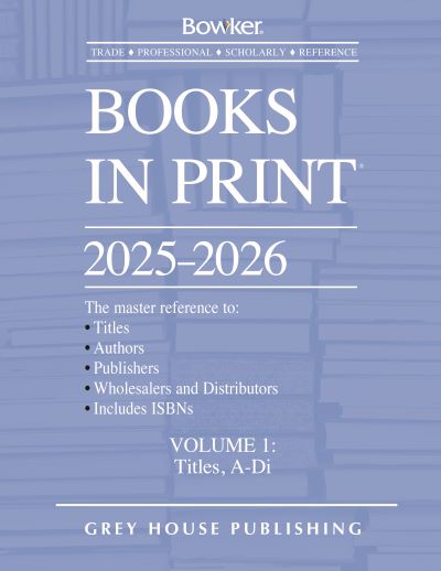 Books In Print - 7 Volume Set, 2025/2026