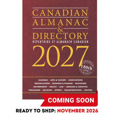 Canadian Almanac & Directory, 2027
