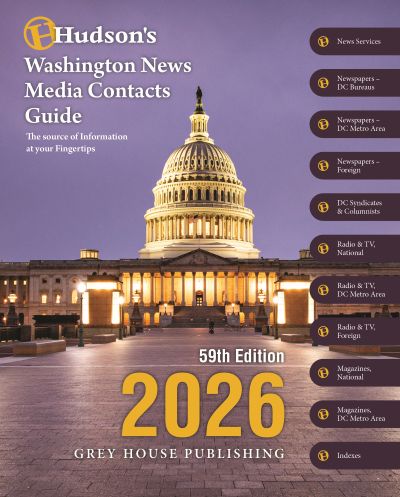 Hudson's Washington News Media Contacts Guide, 2026