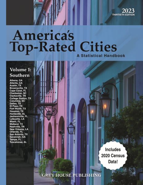 America's Top-Rated Cities, Vol. 1 Southern, 2023