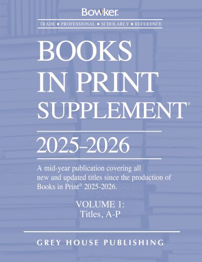 Books In Print Supplement - 3 Volume Set, 2025/2026