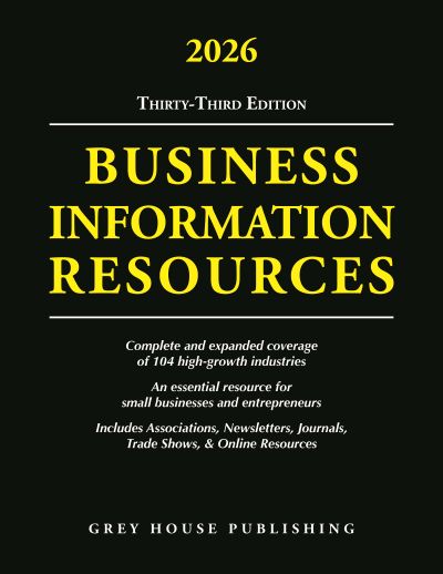 Business Information Resources, 2026