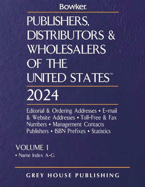 Publishers, Distributors & Wholesalers of the United States - 4 Volume Set, 2024
