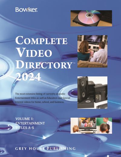 Bowker's Complete Video Directory - 4 Volume Set, 2024