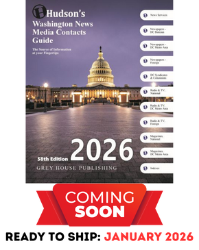 Hudson's Washington News Media Contacts Guide, 2026