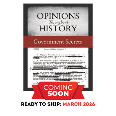 Opinions Throughout History:  Government Secrets