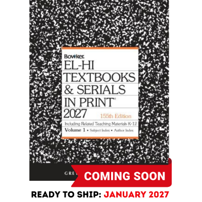 El-Hi Textbooks & Serials in Print, 2027