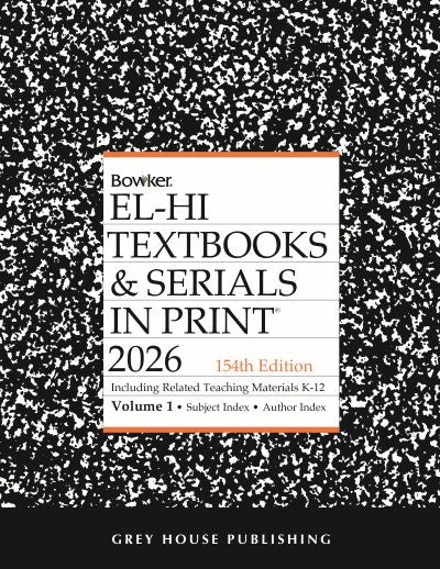 El-Hi Textbooks & Serials in Print - 2 Volume Set, 2026