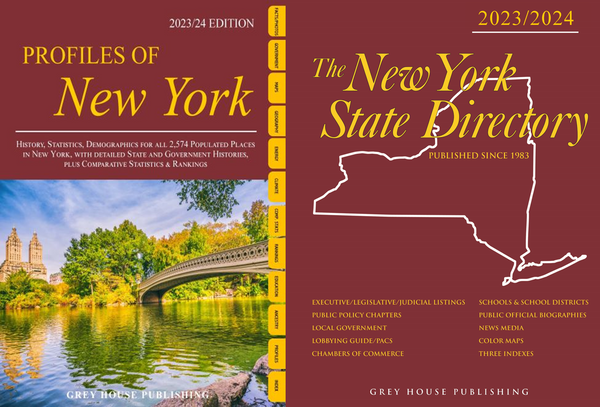 New York State Directory & Profiles of New York (2 Volume Set), 2023/24