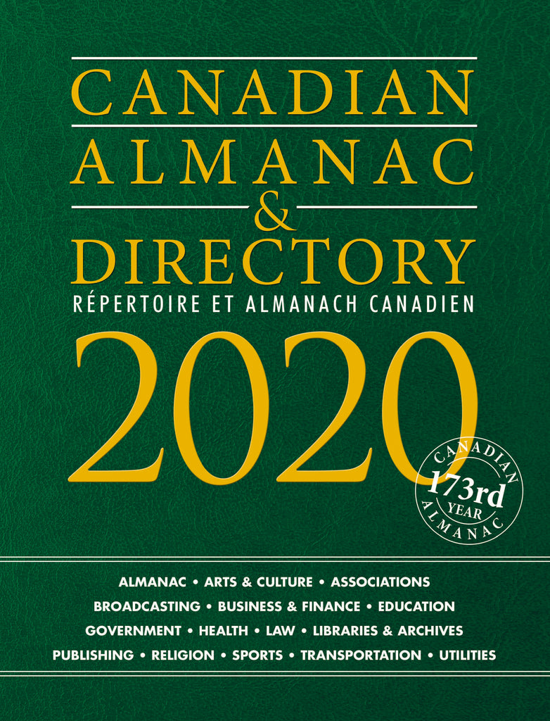 Canadian Almanac & Directory, 2020