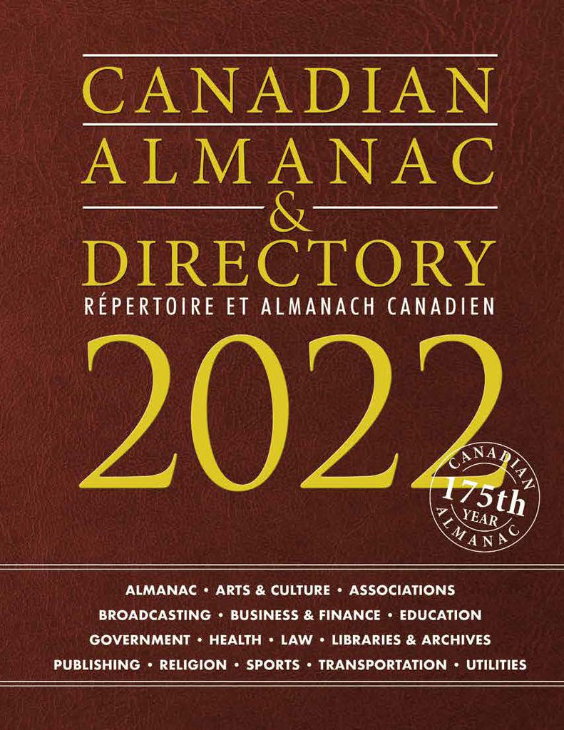Canadian Almanac & Directory, 2022