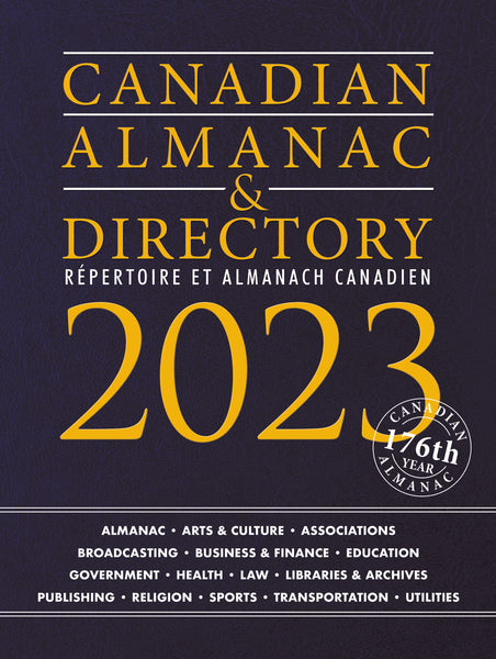 Canadian Almanac & Directory, 2023