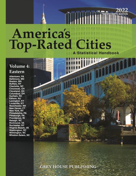 America's Top-Rated Cities, Vol. 4 Eastern, 2022
