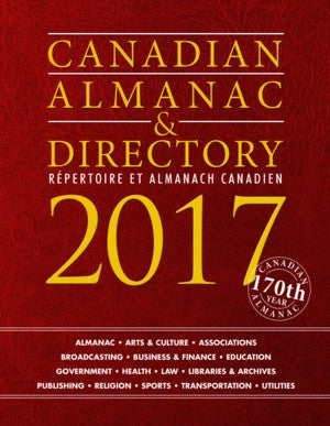 Canadian Almanac & Directory, 2017
