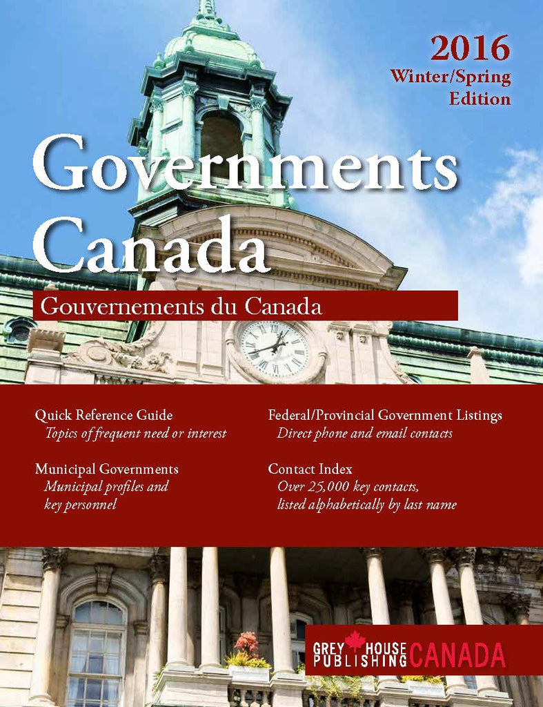 Government Canada: Winter/Spring 2016